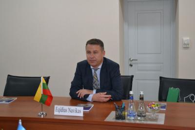 Litva səfiri Gəncəyə səfər edib