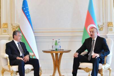 Şavkat Mirziyoyev Azərbaycan dövlət başçısını təbrik edib