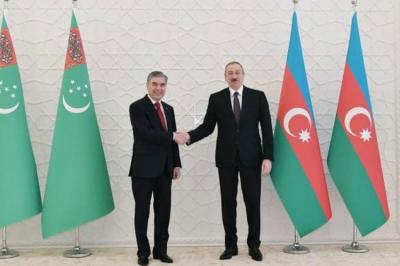 Qurbanqulu Berdiməhəmmədov Prezident İlham Əliyevi təbrik edib