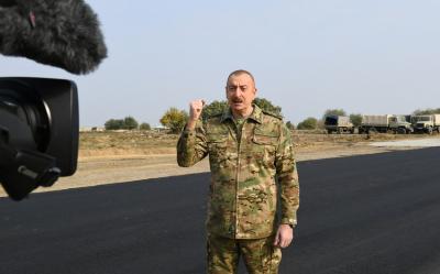 "Hadrutda hərbi hissənin açılması çox böyük əhəmiyyət daşıyır" - Prezident İlham Əliyev