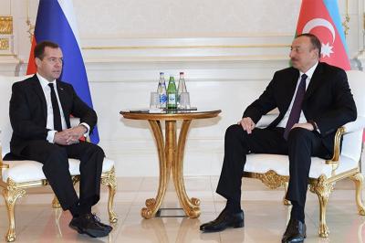 Prezident İlham Əliyev Medvedevə məktub göndərib