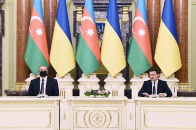 Azərbaycan və Ukrayna prezidentləri mətbuata bəyanatlarla çıxış ediblər -  Yenilənib