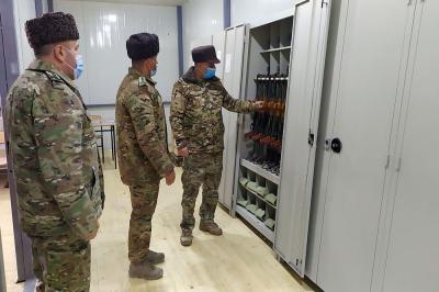 Füzulidə yeni hərbi obyektlər istifadəyə verilib  - Foto/Video