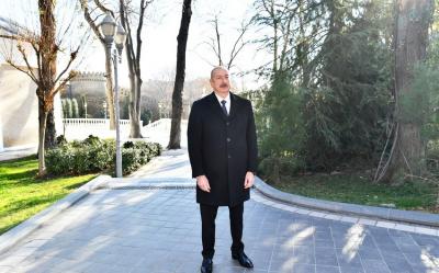 "Sovet hakimiyyəti Zeynalabdin Tağıyevi bütün imkanlardan məhrum etmişdi" - İlham Əliyev
