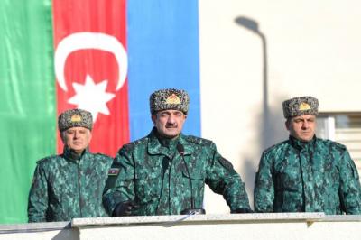 Qubadlıda DSX-nın yeni qərargah bina­sı istifadəyə verilib - Foto/Video