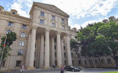 Azərbaycan XİN Fransanı təbrik edib