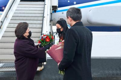 Milli Məclisin sədri və nümayəndə heyəti Estoniyaya rəsmi səfər edib