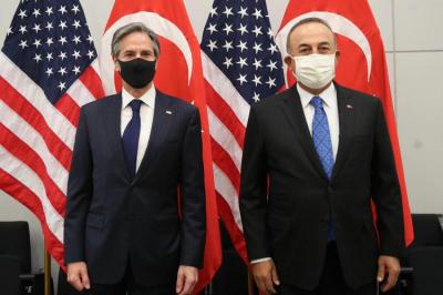 Çavuşoğlu Blinkenlə Ukraynanı müzakirə edib