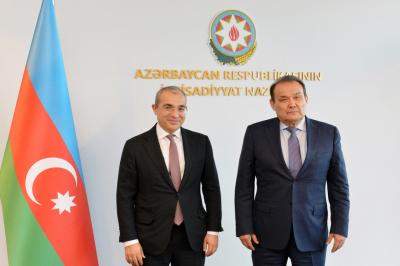 Mikayıl Cabbarov Türk Dövlətləri Təşkilatının Baş katibi ilə görüşüb