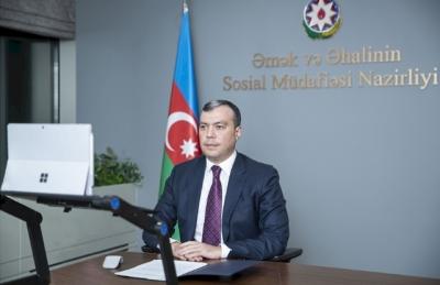 Sahil Babayev Nazirlər Forumunda çıxış edib