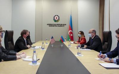 Energetika naziri ABŞ səfirini qəbul edib