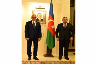 FHN Akademiyasının rəhbərliyi Ukraynada səfərdə olub
