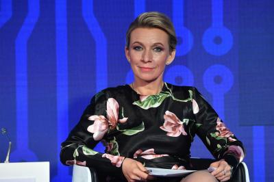 Zaxarova fevralın 16-da Ukraynaya hücumla bağlı məsələyə münasibət bildirib
