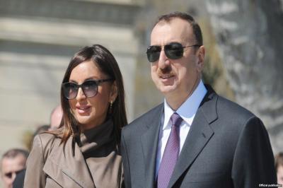 Prezident və birinci xanım Ağdamda “Qarabağ” Regional Elektrik Şəbəkəsinin Rəqəmsal İdarəetmə Mərkəzinin açılışlarında iştirak ediblər