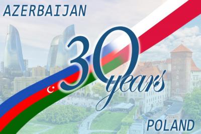 Azərbaycan-Polşa diplomatik münasibətlərinin 30 ili tamam olur