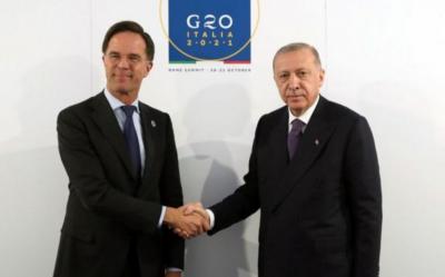 Ərdoğan və Niderlandın Baş naziri arasında telefon danışığı olub