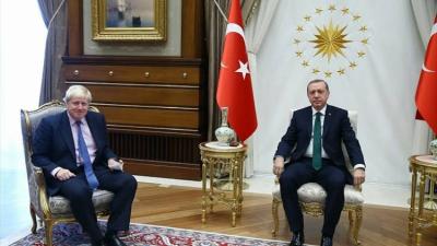 Türkiyə Prezidenti ilə Böyük Britaniyanın Baş naziri arasında telefon danışığı olub