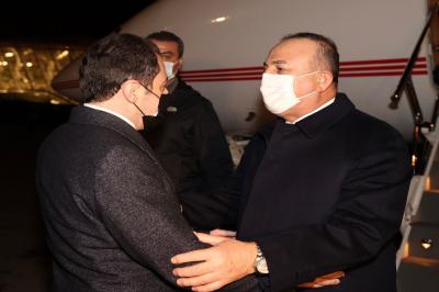 Çavuşoğlu Azərbaycana gəlib