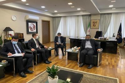 Azərbaycan səfiri İranın mədəniyyət naziri ilə görüşüb