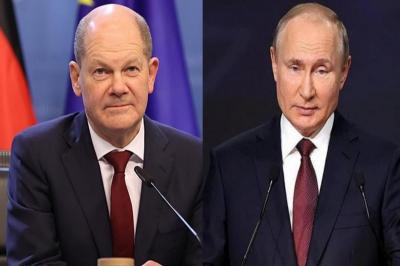 Putin Olaf Şoltsla telefonla danışıb