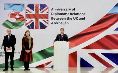Azərbaycan-Britaniya diplomatik əlaqələrinin 30 illiyi ilə bağlı tədbir keçirilib
