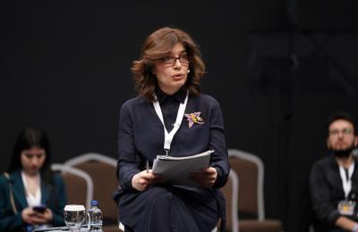 Günay Əfəndiyeva İkinci Antalya Diplomatik Forumunda çıxış edib