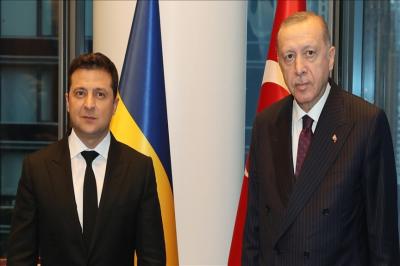 Ərdoğan Zelenski ilə telefonla danışıb