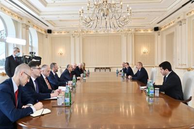 Prezident İlham Əliyev ATƏT sədrini qəbul edib -  Yenilənib