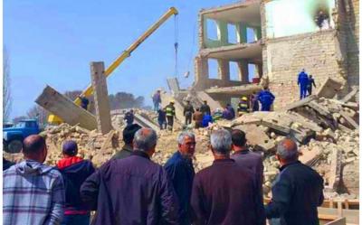 Baş Prokurorluq Naxçıvanda məktəbin çökməsi ilə bağlı məlumat yayıb