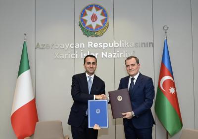 Azərbaycan və İtaliya arasında strateji dialoqun birinci iclası baş tutub