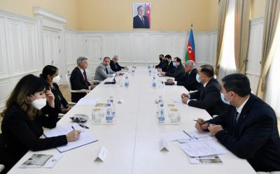 Əli Əsədov Dünya Bankının Cənubi Qafqaz üzrə regional direktoru ilə görüşüb