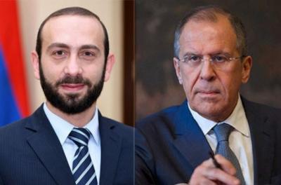Rusiya və Ermənistan XİN başçıları üçtərəfli bəyanatların icrasını müzakirə edib