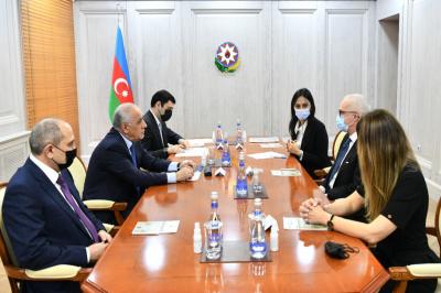 Baş nazir Finlandiya və Litvanın statistika qurumlarının rəhbərləri ilə görüşüb