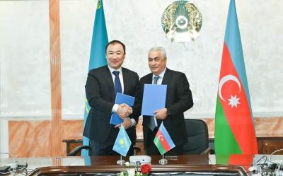 Azərbaycan və Qazaxıstan logistika üzrə əməkdaşlıq sazişi imzalayıb