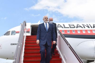 Albaniya Baş naziri Azərbaycana rəsmi səfərə gəlib