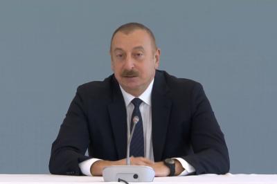 Prezident beynəlxalq konfransın iştirakçılarına təşəkkür edib