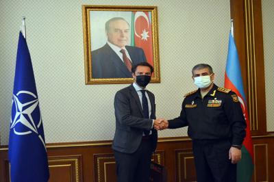 Zakir Həsənov NATO-nun xüsusi nümayəndəsi ilə görüşüb