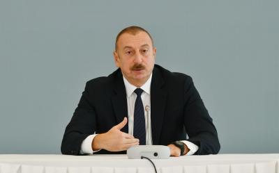 "Azərbaycan Ukraynanın və başqa ölkələrin ərazi bütövlüyünü dəstəkləyir" - Prezident