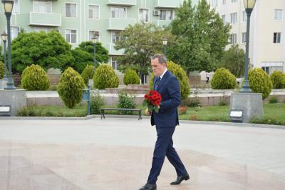 Ceyhun Bayramov Naxçıvanda səfər edib -  Yenilənib