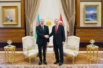 Ərdoğan Azərbaycan Prezidenti İlham Əliyevlə telefonla danışıb