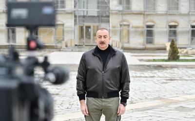 "Bu gün atamın, həyatdan getmiş yüz minlərlə insanın, şəhidlərimizin ruhu şaddır"