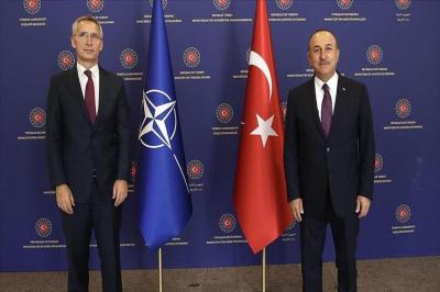 Çavuşoğlu NATO baş katibi ilə danışıb