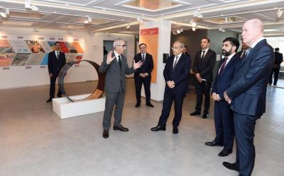 Mikayıl Cabbarov Səngəçal terminalındakı vəziyyətlə tanış olub