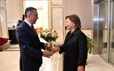 Qazaxıstan Parlament Məclisi sədrinin müavini Azərbaycana səfər edib