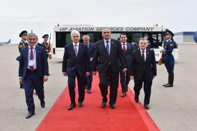 Tacikistan Nümayəndələr Palatasının sədri Azərbaycana səfər edib