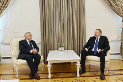 Stepan Mesiç Azərbaycan dövlət başçısını təbrik edib