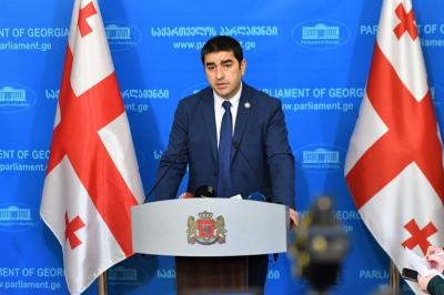 Gürcüstan Parlamentinin sədri Azərbaycanı təbrik edib