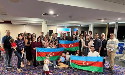 Azərbaycanın Müstəqillik Günü Avstraliyanın Brisben şəhərində qeyd edilib