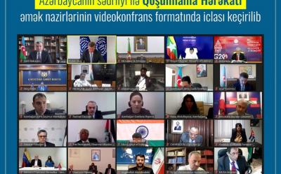 Azərbaycanın sədrliyi ilə Qoşulmama Hərəkatı əmək nazirlərinin iclası keçirildi