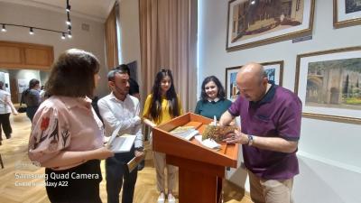 Gənc alimlər “Mən və incə sənət” layihəsində iştirak ediblər
